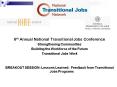 6th Annual National Transitional Jobs Conference PowerPoint PPT Presentation