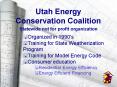 Utah Energy Conservation Coalition PowerPoint PPT Presentation