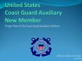United States Coast Guard Auxiliary New Member PowerPoint PPT Presentation
