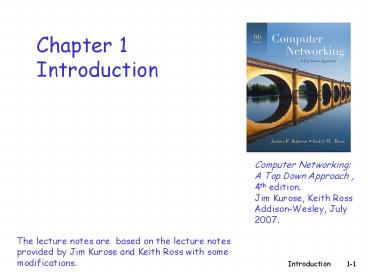 4th Edition: Chapter 1