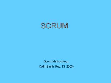 SCRUM
