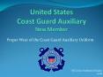 United States Coast Guard Auxiliary New Member PowerPoint PPT Presentation
