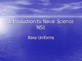 Introduction to Naval Science NS1 PowerPoint PPT Presentation
