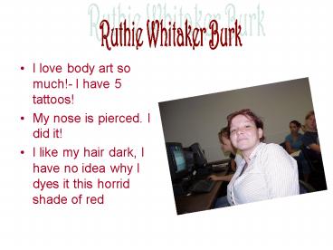 I love body art so much I have 5 tattoos