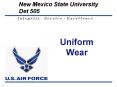 Uniform Wear PowerPoint PPT Presentation
