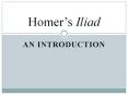Iliad and Odyssey establish norms for the presentation o PowerPoint PPT Presentation