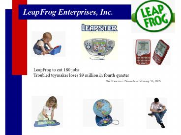 LeapFrog Enterprises, Inc.
