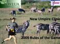 New Umpire Clinic 2009 Rules of the Game PowerPoint PPT Presentation