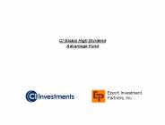 CI Global High Dividend