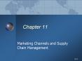 Marketing Channels and Supply Chain Management PowerPoint PPT Presentation