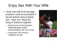 Enjoy Sex With Your Wife PowerPoint PPT Presentation
