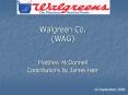 Walgreen Co. (WAG) PowerPoint PPT Presentation