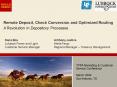 Remote Deposit, Check Conversion and Optimized Routing PowerPoint PPT Presentation
