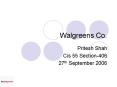 Walgreens Co. PowerPoint PPT Presentation