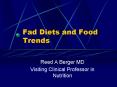 Fad Diets and Food Trends PowerPoint PPT Presentation
