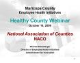 Maricopa County Employee Health Initiatives PowerPoint PPT Presentation