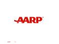 AARP PowerPoint PPT Presentation