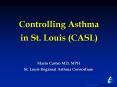 Controlling Asthma in St. Louis CASL PowerPoint PPT Presentation