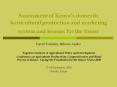 Assessment of Kenya's domestic horticultural production and marketing system and lessons for the fut PowerPoint PPT Presentation