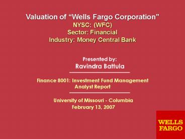 Finance 8001: Investment Fund Management Analyst Report