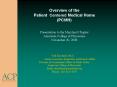 Overview of the Patient Centered Medical Home PCMH PowerPoint PPT Presentation