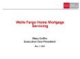 Wells Fargo Home Mortgage Servicing PowerPoint PPT Presentation