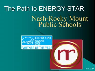 The Path to ENERGY STAR