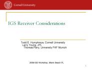Todd E. Humphreys, Cornell University
