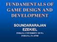 FUNDAMENTALS OF GAME DESIGN AND DEVELOPMENT PowerPoint PPT Presentation
