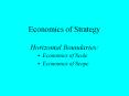 Economics of Strategy  Horizontal Boundaries: PowerPoint PPT Presentation