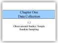 Chapter One Data Collection PowerPoint PPT Presentation