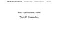 History of Architecture 046 Week 01 Introduction PowerPoint PPT Presentation