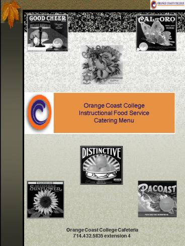 Orange Coast College Cafeteria