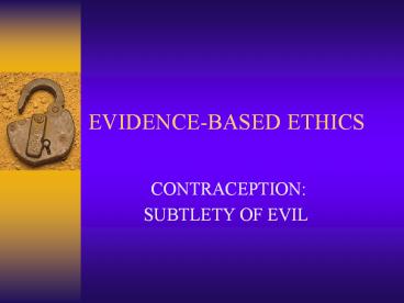 Increase in abortion parallels increased use o