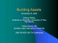 Building Assets PowerPoint PPT Presentation