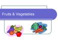 Fruits PowerPoint PPT Presentation