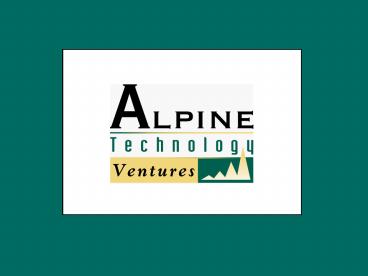 Diary of a Venture Capitalist