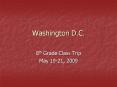 Washington D.C. PowerPoint PPT Presentation