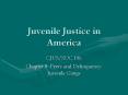 Juvenile Justice in America PowerPoint PPT Presentation