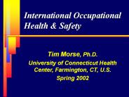 International Occupational Health