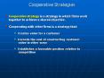 Cooperative Strategies PowerPoint PPT Presentation