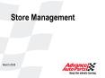 Store Management PowerPoint PPT Presentation