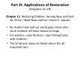 Part III: Applications of Restoration Chapters 1119 Chapter 11: Restoring Children: Serving Boys and PowerPoint PPT Presentation