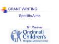 GRANT WRITING PowerPoint PPT Presentation