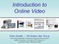 Introduction to Online Video PowerPoint PPT Presentation
