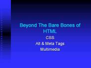 Beyond%20The%20Bare%20Bones%20of%20HTML