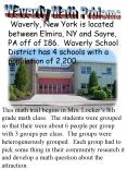 Waverly, New York is located between Elmira, NY and Sayre, PA off of I86. Waverly School District ha PowerPoint PPT Presentation