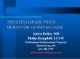 TREATING DISRUPTIVE BEHAVIOR IN PHYSICIANS PowerPoint PPT Presentation