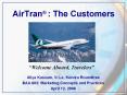 AirTran PowerPoint PPT Presentation