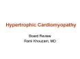 Hypertrophic Cardiomyopathy PowerPoint PPT Presentation